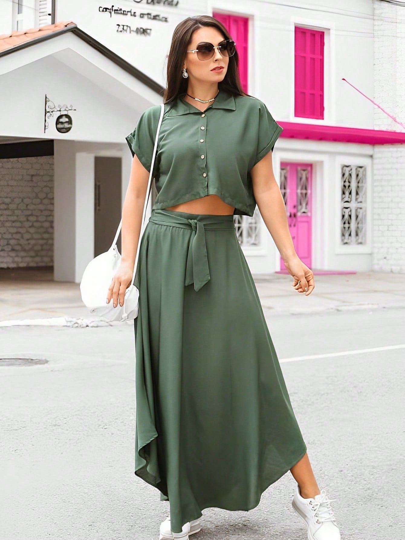 Conjunto Feminino Round Skirt - Mabilan