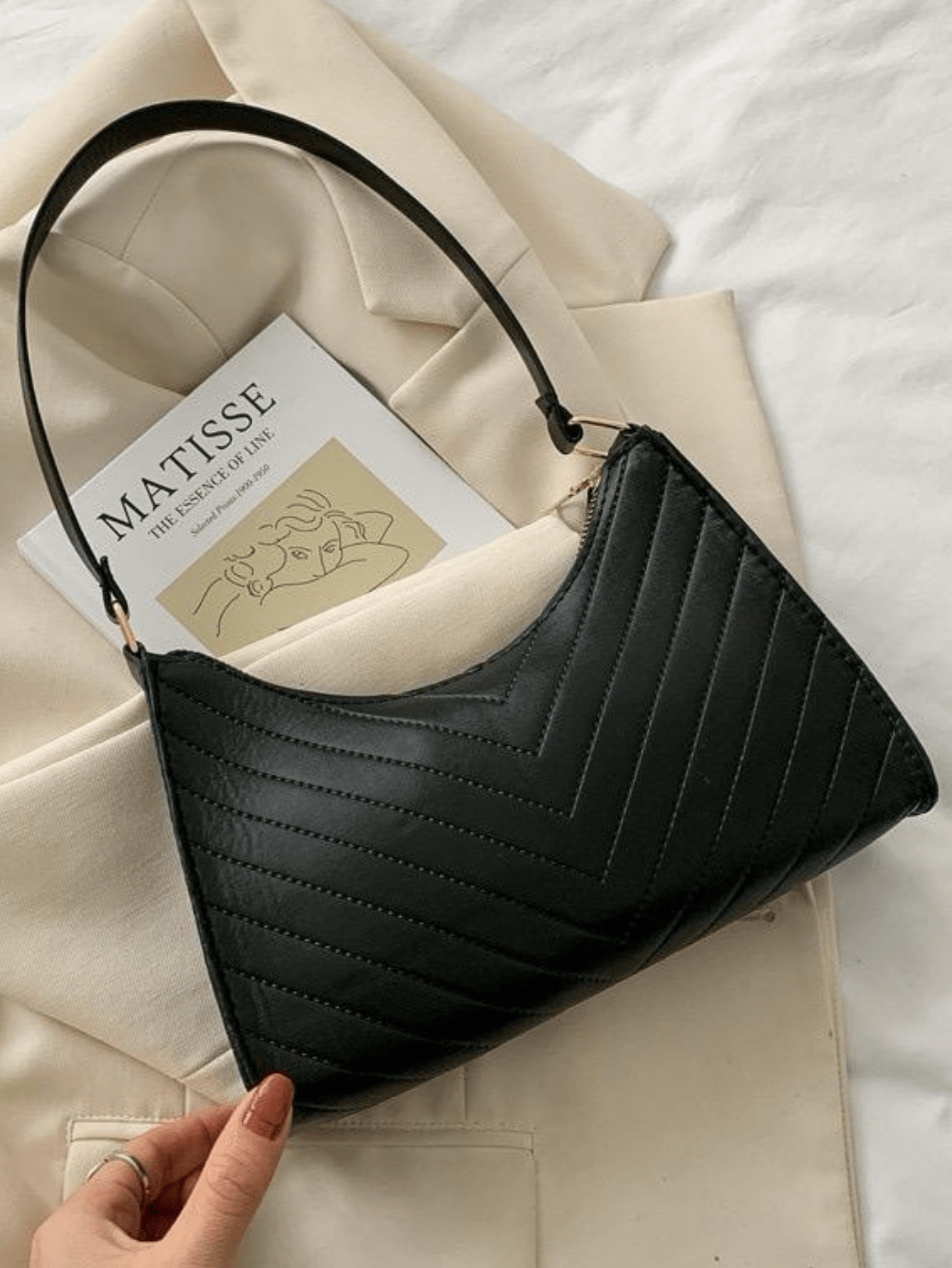 Bolsa Feminina Baguete - Mabilan