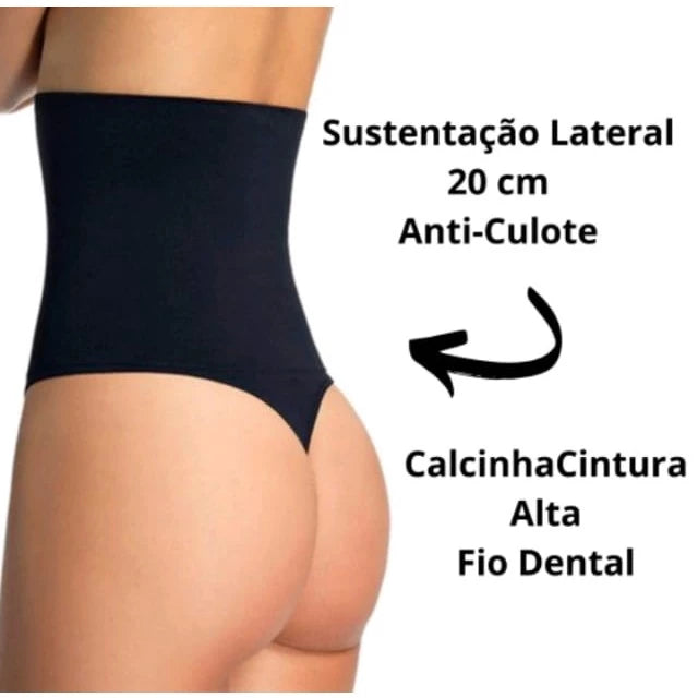Calcinha Alta Compressão Lingerie - Mabilan