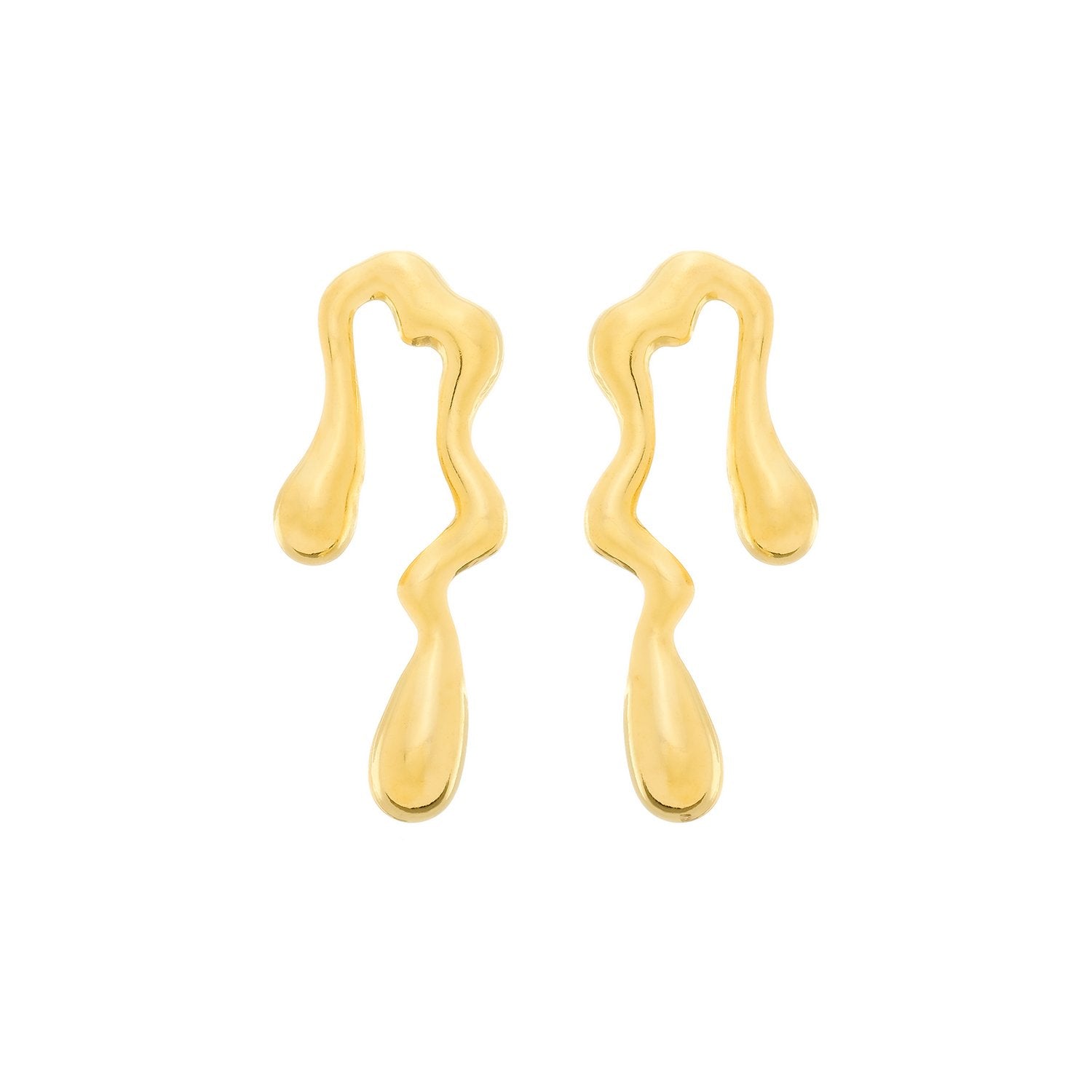 Brinco Gota Orgânico 24K Mabilan + Promoção: 3 por 2