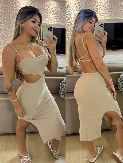 Vestido Feminino Midi - Mabilan