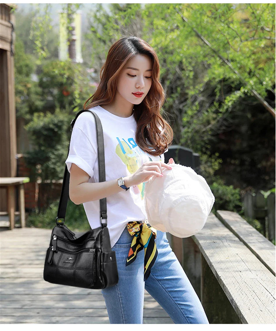 Bolsa Feminina Couro Legítimo - Mabilan