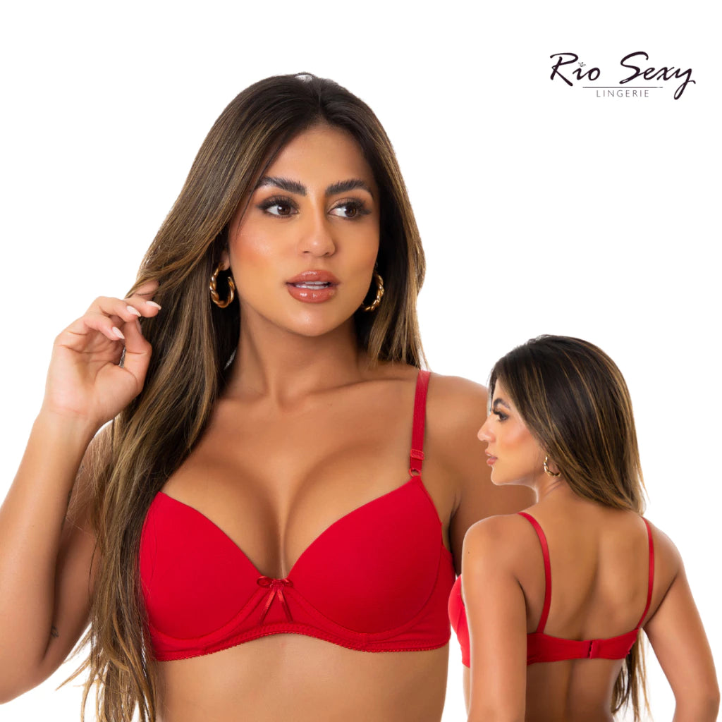 Kit com 5 Sutiãs de Bojo - Mabilan