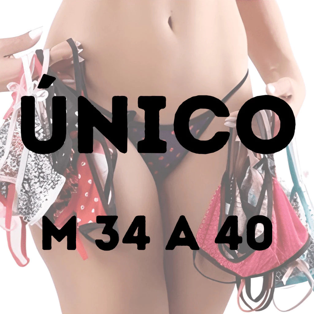 Kit compre 5 e leve 10 Calcinhas Fio Dental - Mabilan