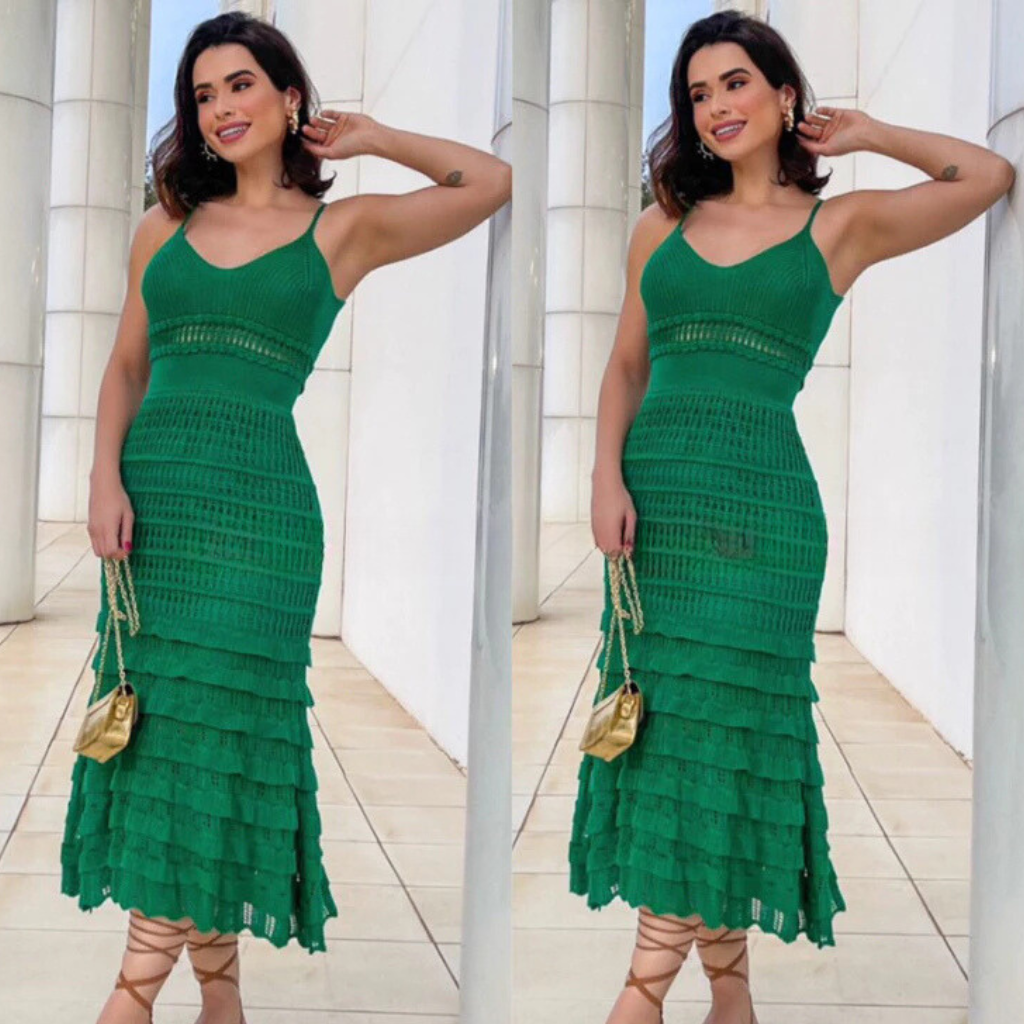 Vestido Feminino Tricot Essencial - Mabilan