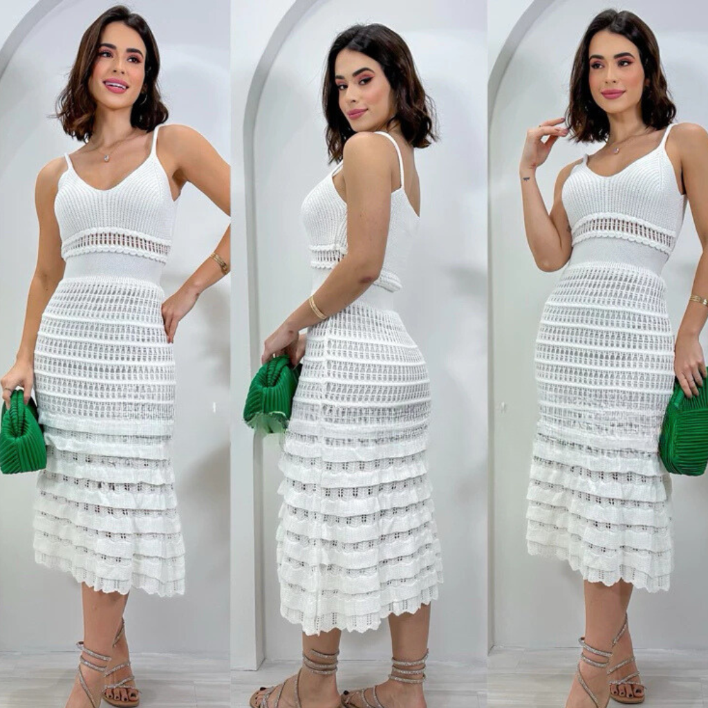 Vestido Feminino Tricot Essencial - Mabilan