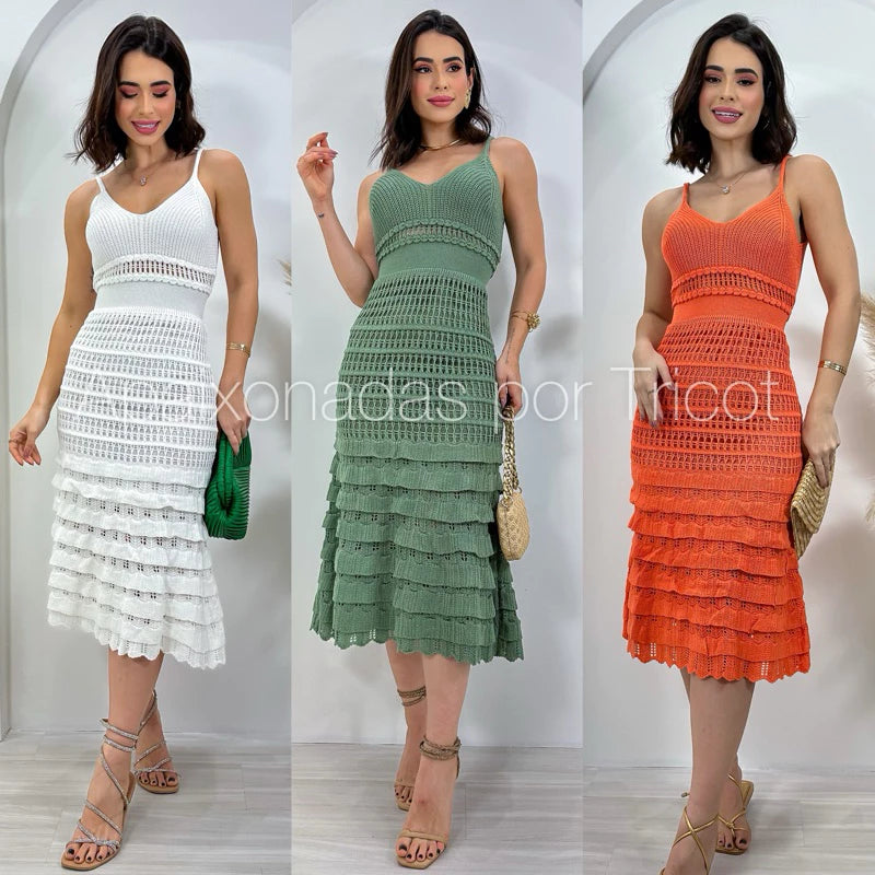 Vestido Feminino Tricot Essencial - Mabilan