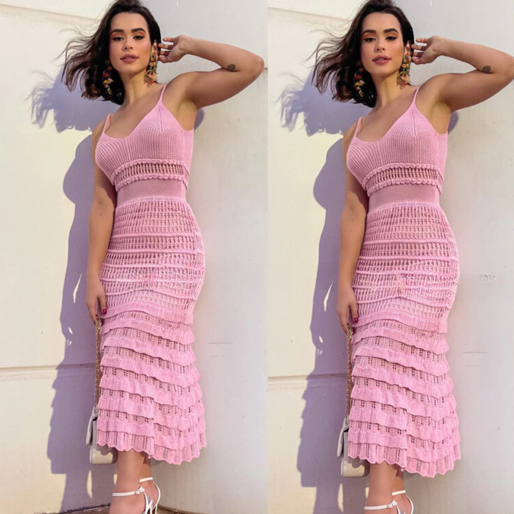 Vestido Feminino Tricot Essencial - Mabilan