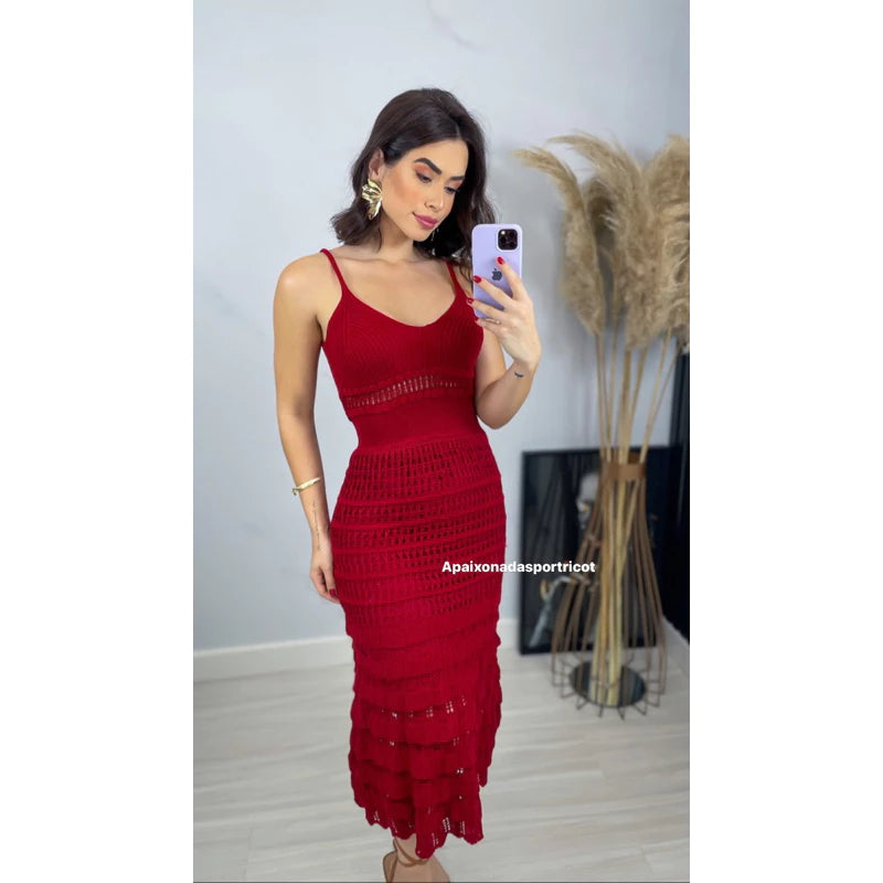 Vestido Feminino Tricot Essencial - Mabilan