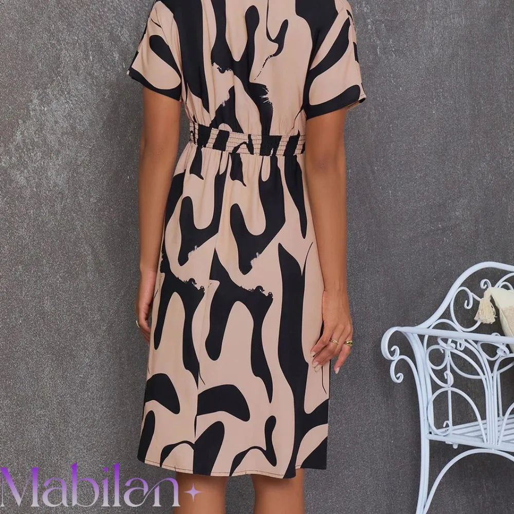 Vestido Feminino Urban Geométrico - Mabilan