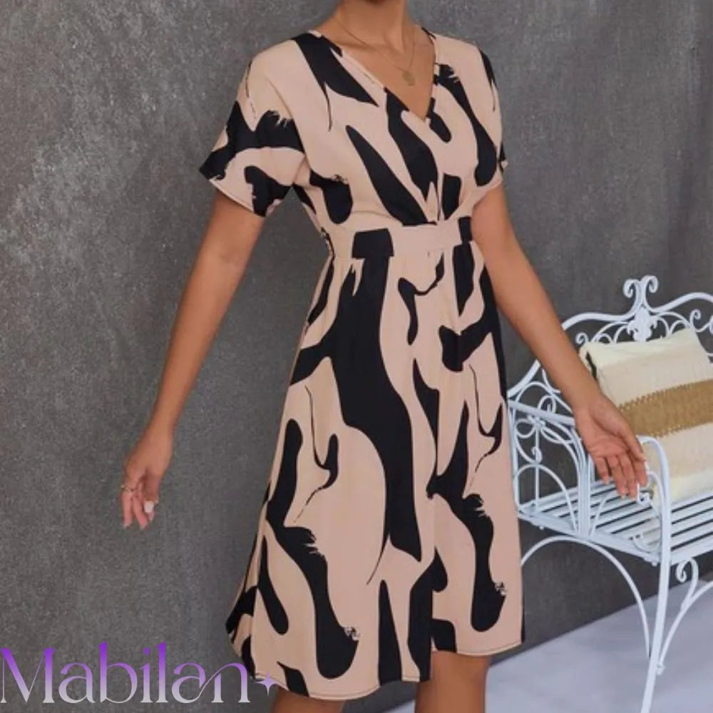 Vestido Feminino Urban Geométrico - Mabilan