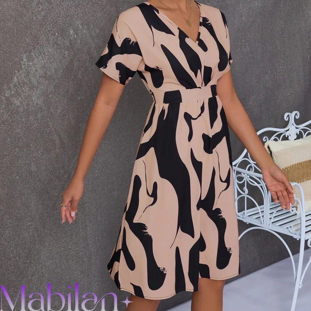 Vestido Feminino Urban Geométrico - Mabilan