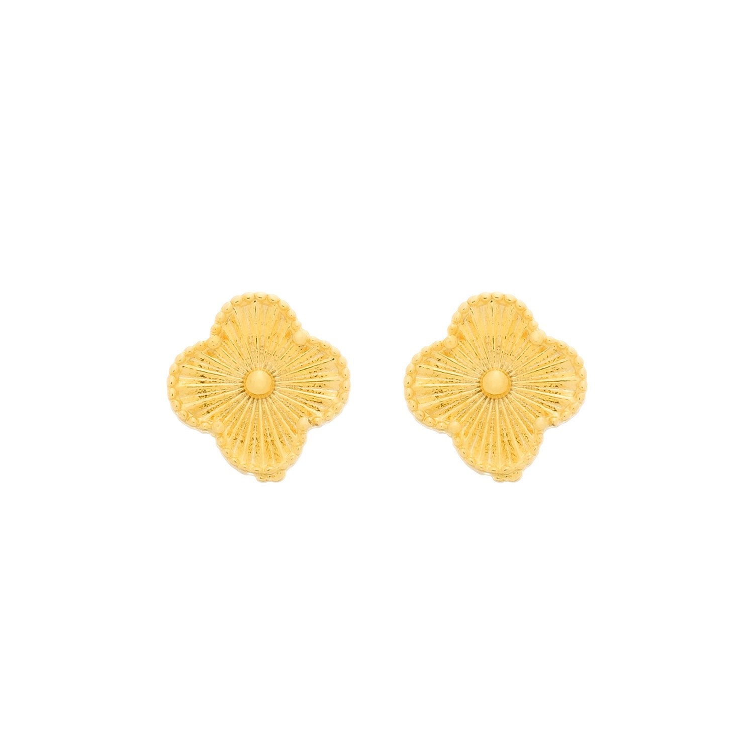Brinco Flor 24K Mabilan + Promoção: 3 por 2