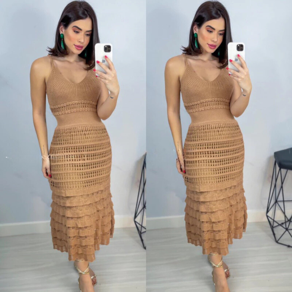 Vestido Feminino Tricot Essencial - Mabilan